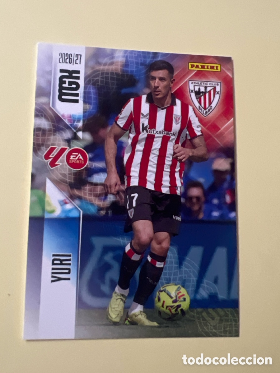 Cartes &agrave; collectionner de Football: C3197. 44 YURI ATHLETIC DE BILBAO MEGACRACKS MGK 26 27 PANINI 2026 2027