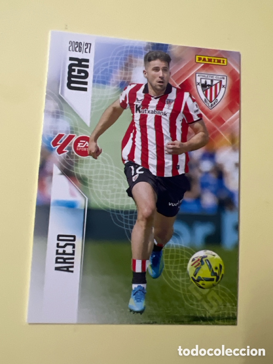 Cartes &agrave; collectionner de Football: C3196. 40 ARESO ATHLETIC DE BILBAO MEGACRACKS MGK 26 27 PANINI 2026 2027
