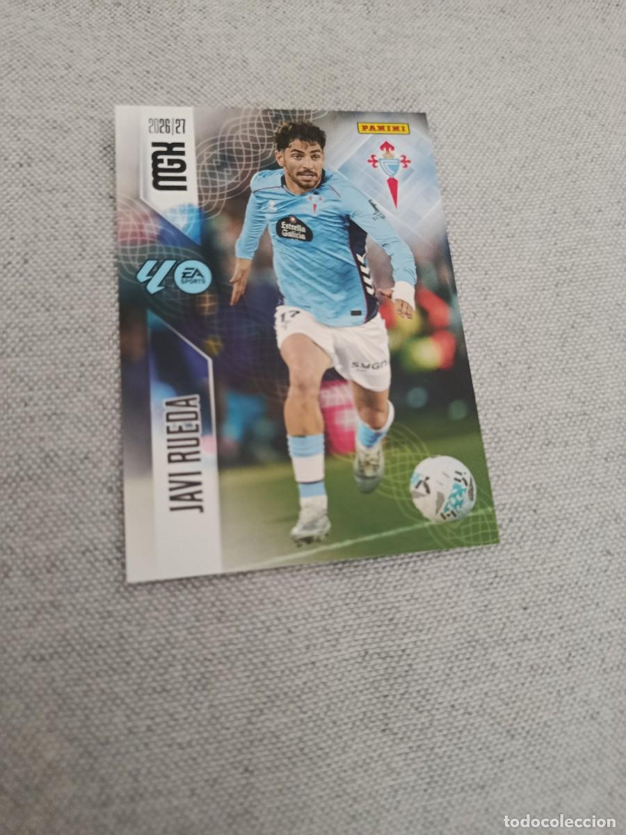 Cartes &agrave; collectionner de Football: Megacracks 26/27. 112- Javi Rueda. Celta de Vigo.