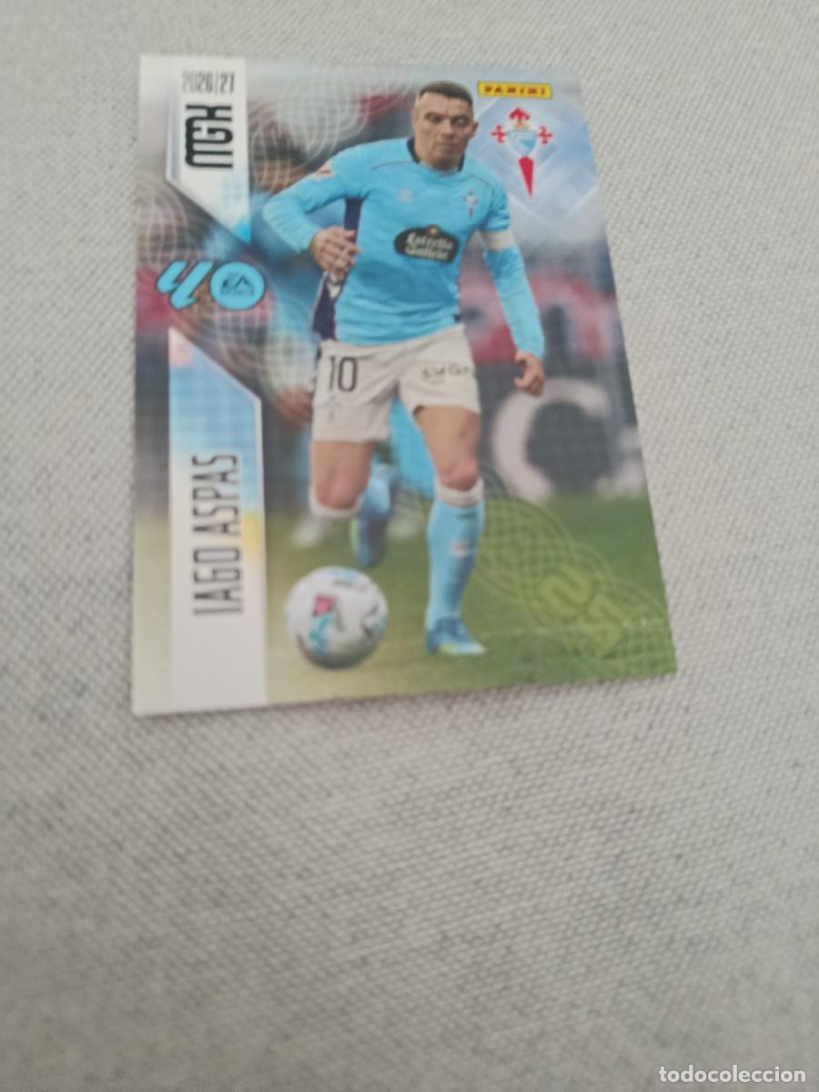 Fu&szlig;ball-Sticker: Megacracks 26/27. 124- Iago Aspas. Celta de Vigo.