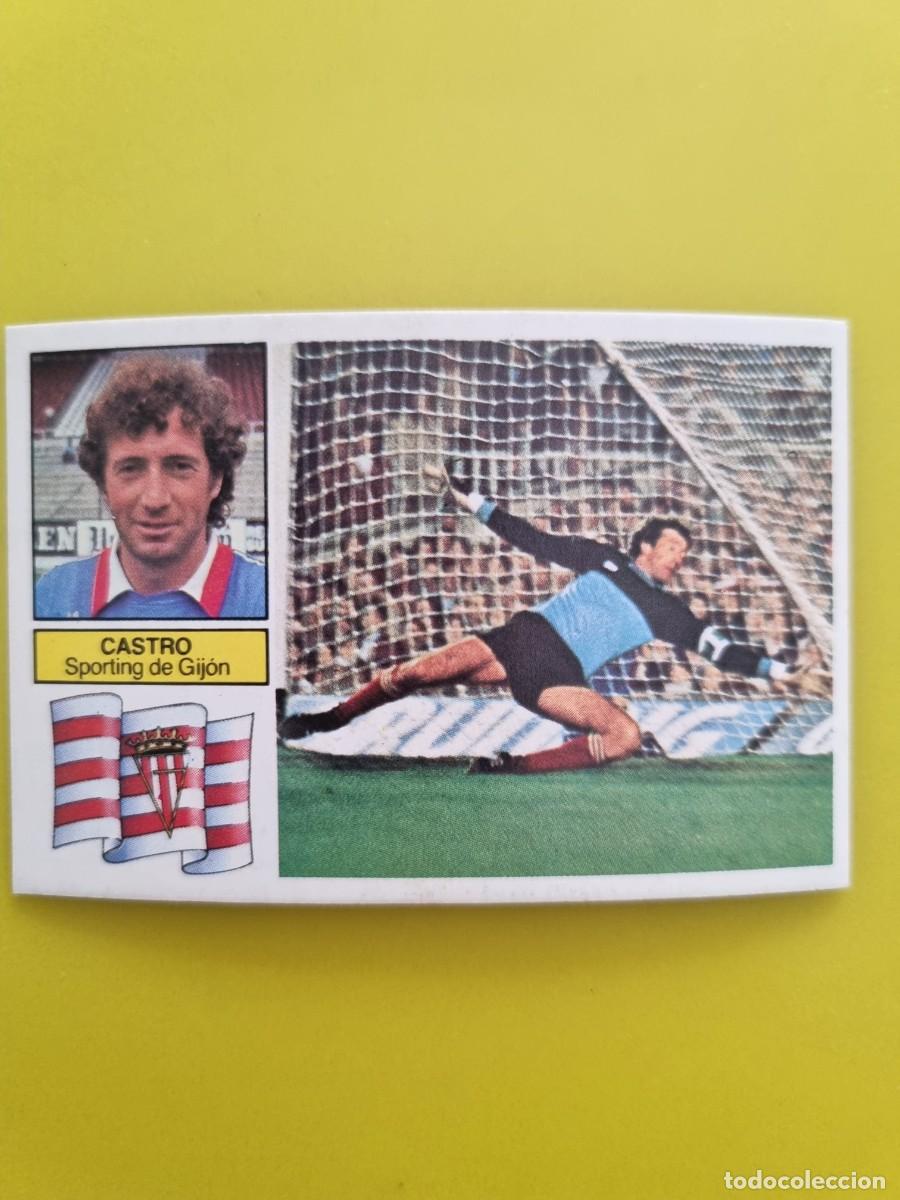 Fu&szlig;ball-Sticker: CROMO DE FUTBOL LIGA ESTE CASTRO SPORTING DE GIJ&Oacute;N NUNCA PEGADO SIN PEGAR 82 83 1982 1983 AR826