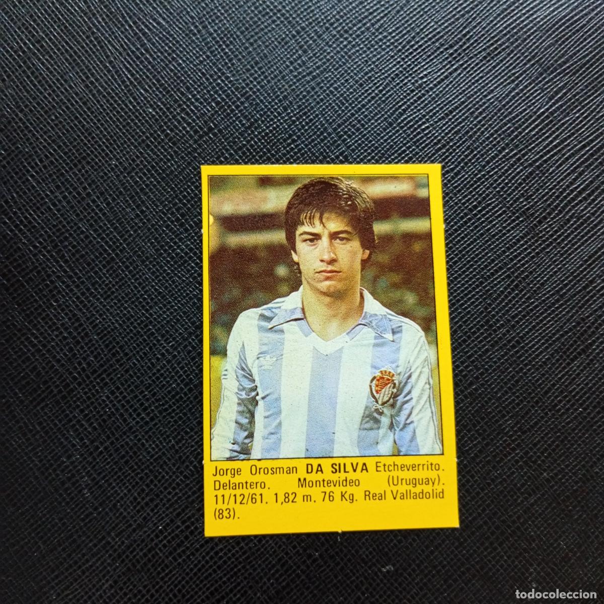 Cromos de f&uacute;tbol: DA SILVA VALLADOLID CROMO SUPER ROLLAN 1984 CROMO FUTBOL LIGA 84 - DESPEGADO - A149 PG22