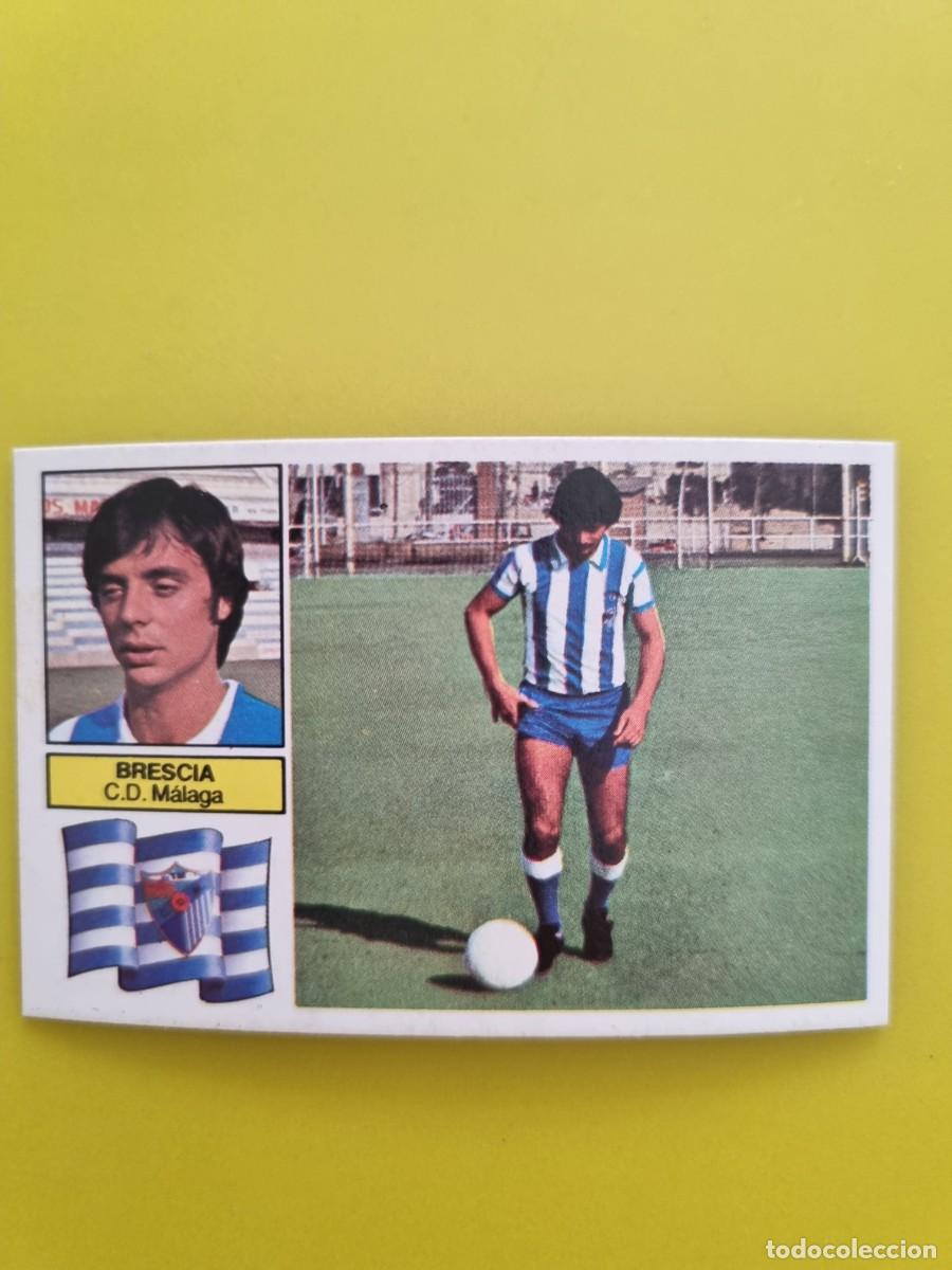 Cromos de f&uacute;tbol: CROMO DE FUTBOL LIGA ESTE BRESCIA CD MALAGA NUNCA PEGADO SIN PEGAR 82 83 1982 1983 AR826