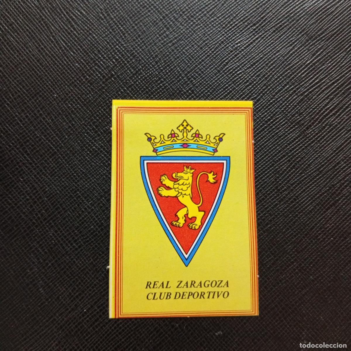 Cromos de f&uacute;tbol: ESCUDO ZARAGOZA CROMO SUPER ROLLAN 1984 CROMO FUTBOL LIGA 84 - DESPEGADO - A149 PG22