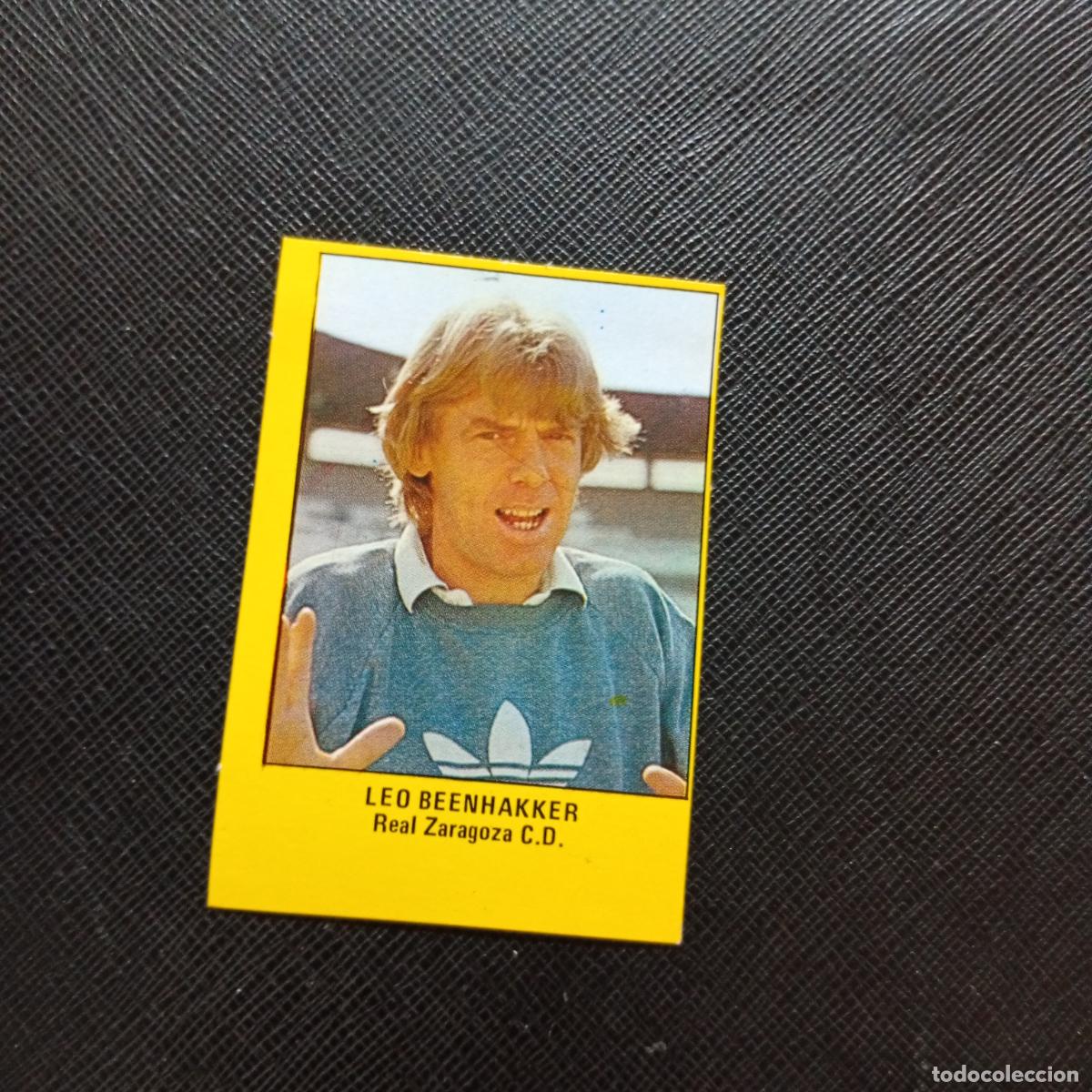 Cromos de f&uacute;tbol: LEO BEENHAKKER ZARAGOZA CROMO SUPER ROLLAN 1984 CROMO FUTBOL LIGA 84 - DESPEGADO - A149 PG22