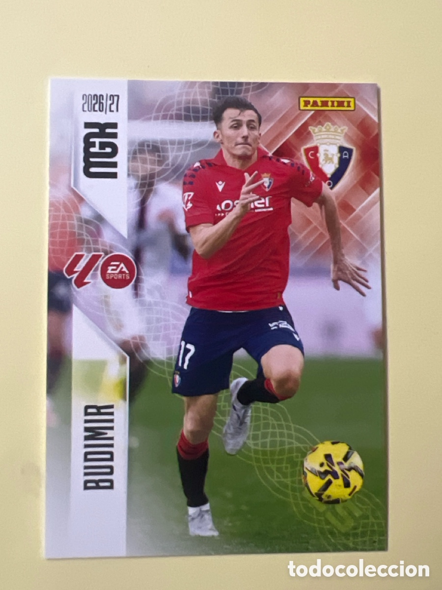 Cromos de f&uacute;tbol: C3207. MGK 2026 2027 26 27 PANINI BUDIMIR OSASUNA 270