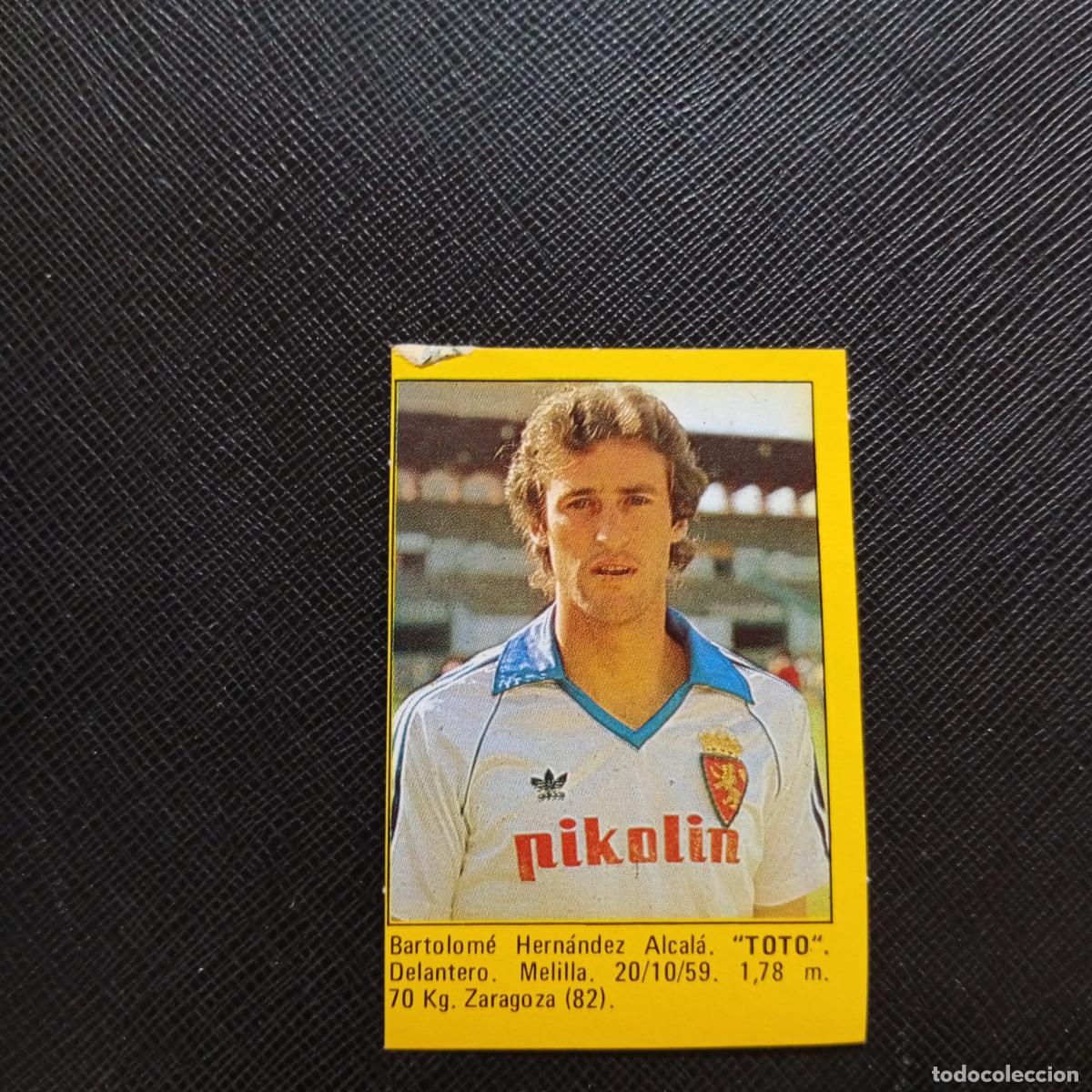Figurine di Calcio: TOTO ZARAGOZA CROMO SUPER ROLLAN 1984 CROMO FUTBOL LIGA 84 - DESPEGADO - A149 PG22