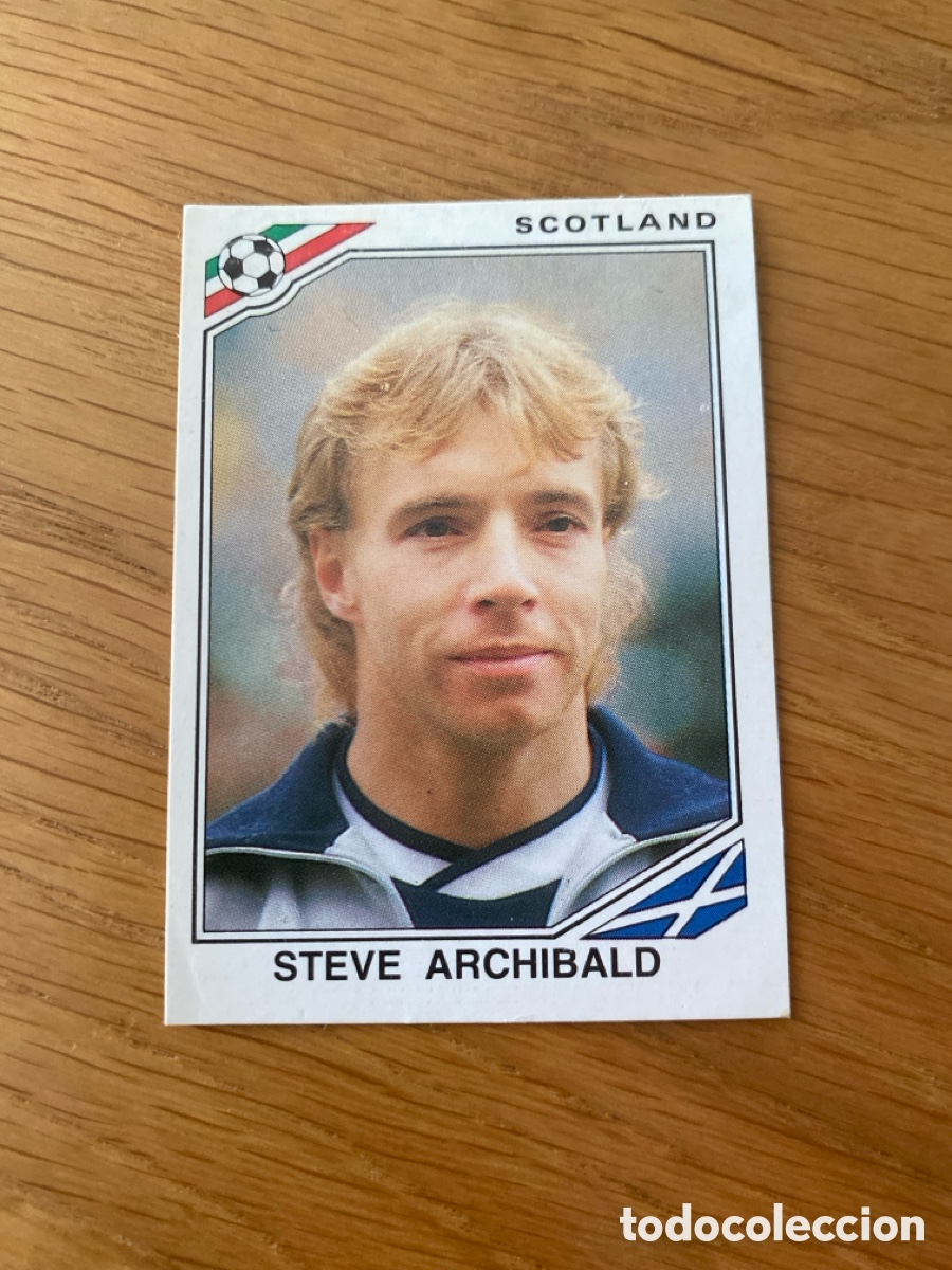 Figurine di Calcio: Cromo panini mundial Mexico 86 n&uacute;mero 343 Archibald - Sticker album world cup 1986