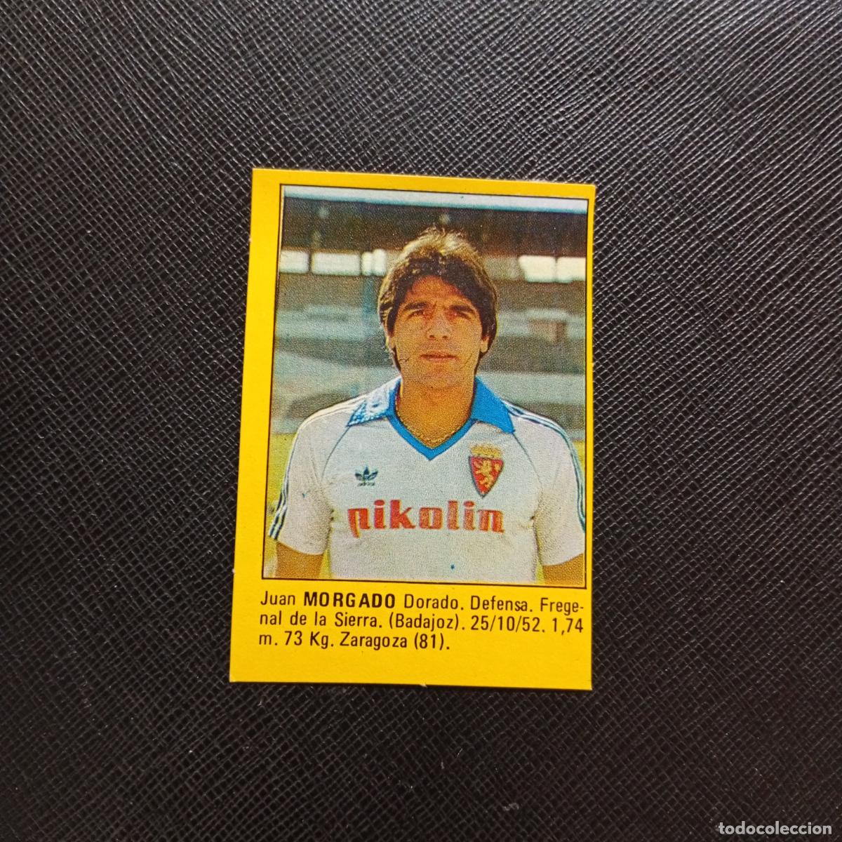 Cartes &agrave; collectionner de Football: MORGADO ZARAGOZA CROMO SUPER ROLLAN 1984 CROMO FUTBOL LIGA 84 - DESPEGADO - A149 PG22