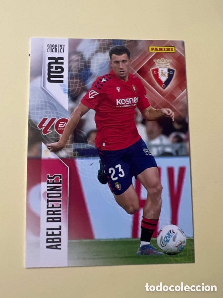 Figurine di Calcio: C3217. 260 ABEL BRETONES MEGACRACKS MGK 2026 2027 26 27 OSASUNA