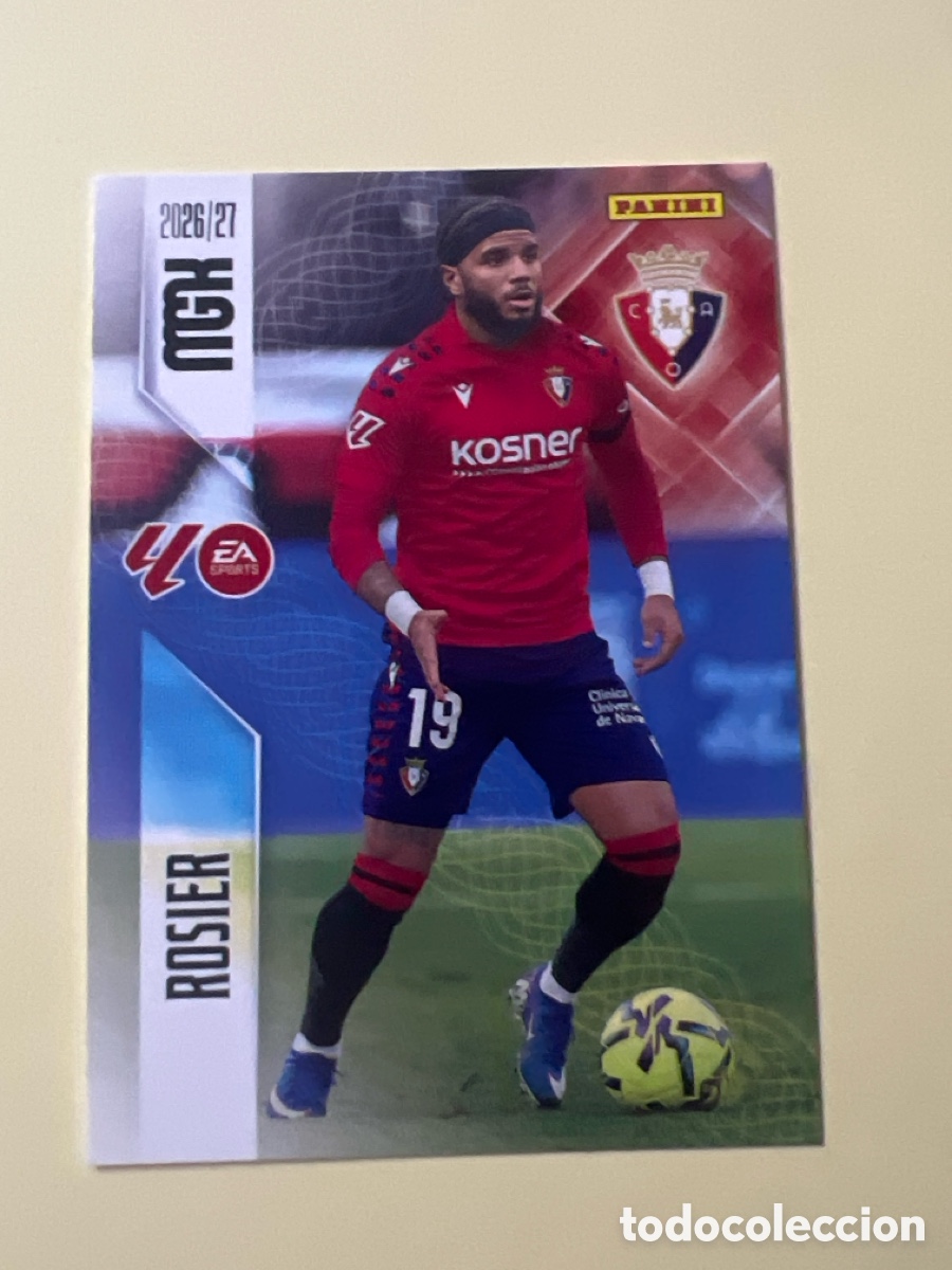 Cromos de f&uacute;tbol: C3213. 256 ROSIER OSASUNA MEGACRACKS MGK 26 27 PANINI 2026 2027