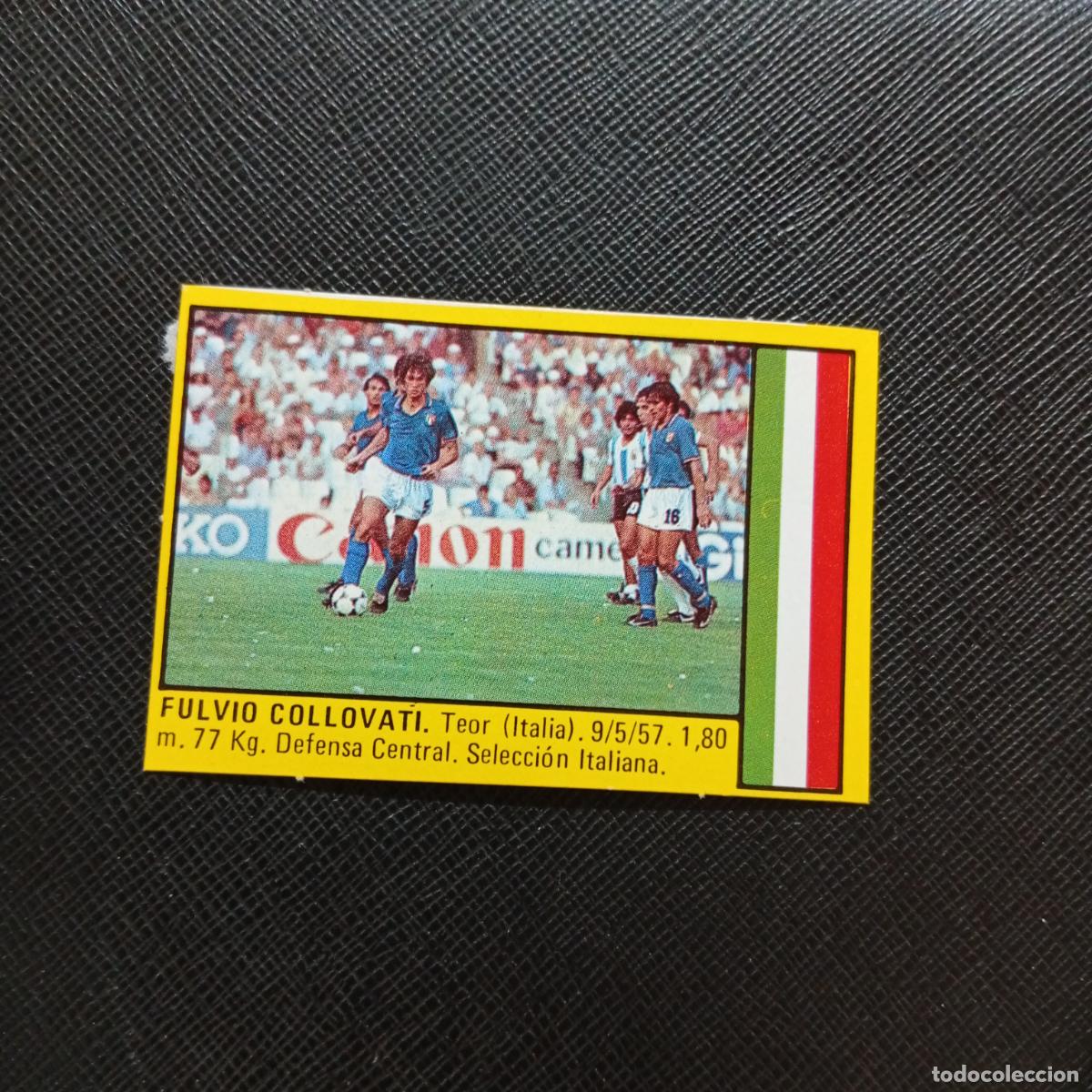 Cromos de f&uacute;tbol: FULVIO COLLOVATI ITALIA CROMO SUPER ROLLAN 1984 CROMO FUTBOL LIGA 84 - DESPEGADO - A149 PG23