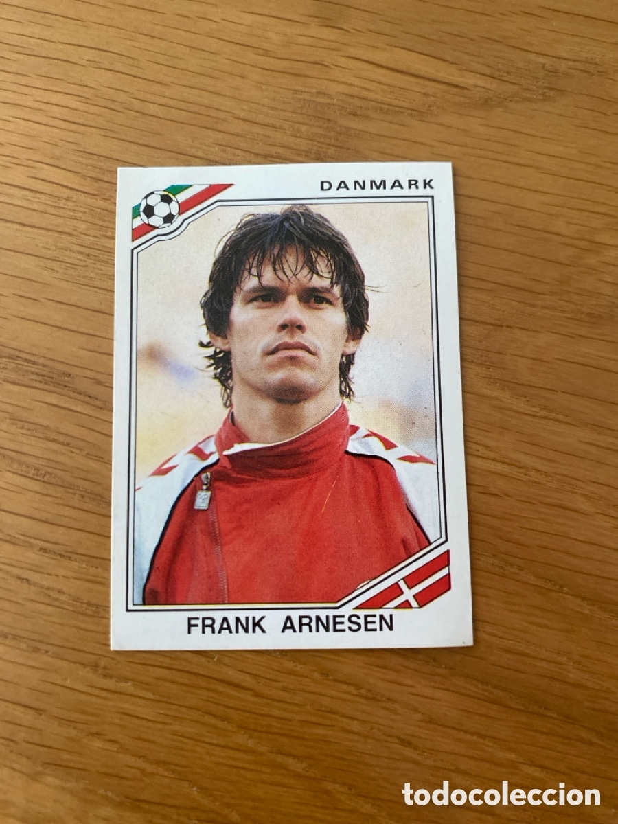 Figurine di Calcio: Cromo panini mundial Mexico 86 n&uacute;mero 356 Arnesen - Sticker album world cup 1986