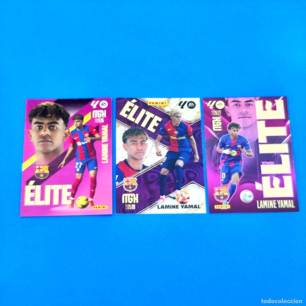 Figurine di Calcio: Megacracks 2024 2025 / 24 25 - 2025 2026 / 25 26 - 2026 2027 / 26 27 Lamine Yamal &Eacute;lite Barcelona