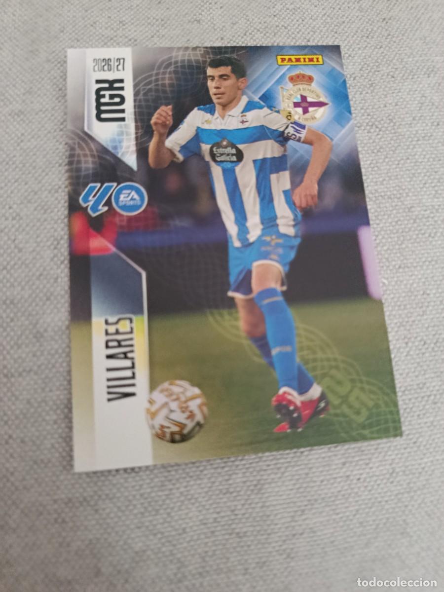Fu&szlig;ball-Sticker: Megacracks 26/27. 136- Villares. Deportivo.