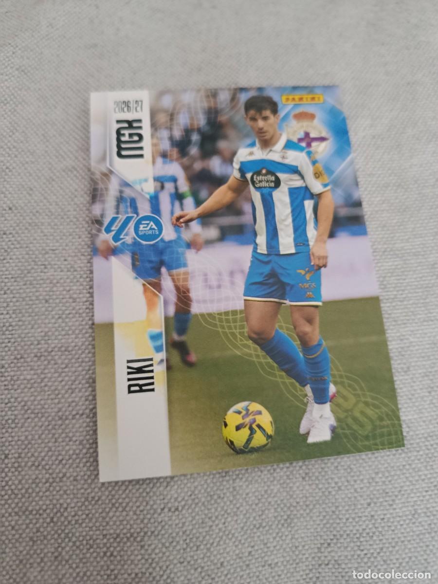Fu&szlig;ball-Sticker: Megacracks 26/27. 137- Riki. Deportivo.