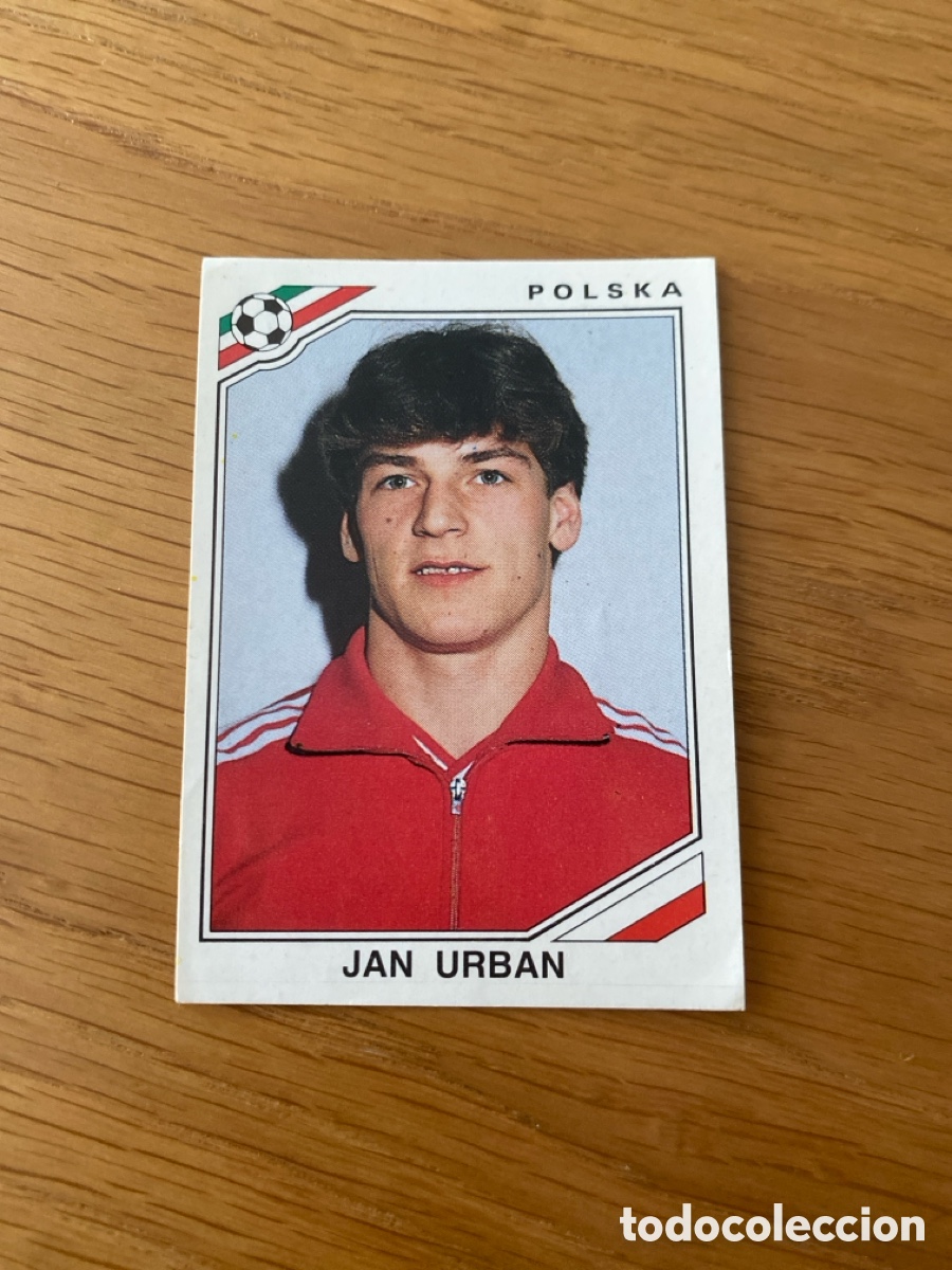 Cromos de Futebol: Cromo panini mundial Mexico 86 n&uacute;mero 375 Urban - Sticker album world cup 1986