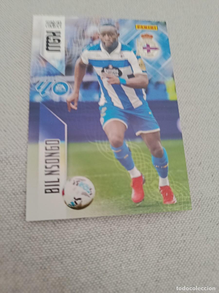 Cromos de f&uacute;tbol: Megacracks 26/27. 144- Bil Nsongo. Deportivo.