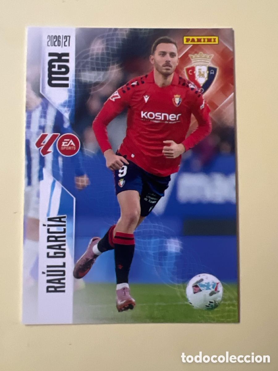 Cromos de f&uacute;tbol: C3220. RA&Uacute;L GARC&Iacute;A 269 - - CA OSASUNA FICHAS ALBUM MEGACRACKS 2026 2027 MGK 26 27