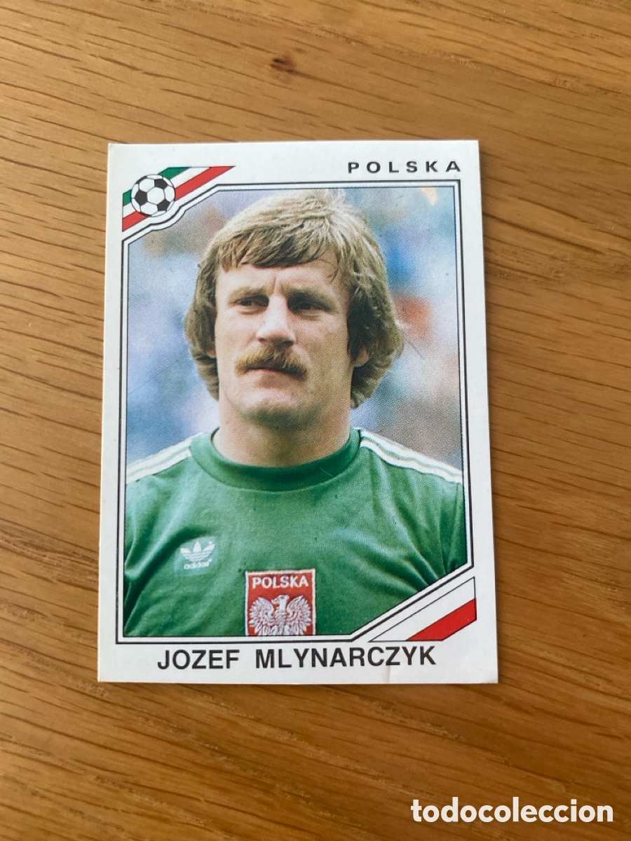 Cromos de f&uacute;tbol: Cromo panini mundial Mexico 86 n&uacute;mero 366 Mlynarczyk - Sticker album world cup 1986