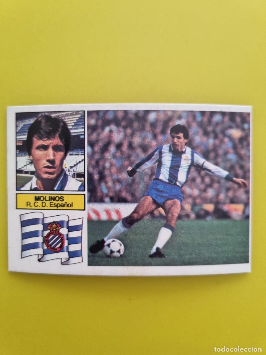 Cromos de f&uacute;tbol: CROMO DE FUTBOL LIGA ESTE MOLINOS RCD ESPA&Ntilde;OL NUNCA PEGADO SIN PEGAR 82 83 1982 1983 AR826