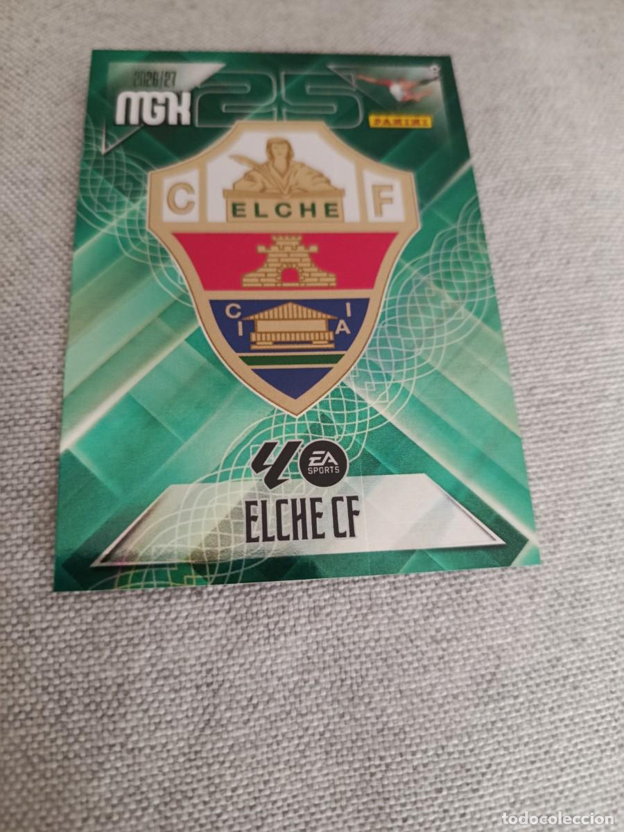 Cromos de f&uacute;tbol: Megacracks 26/27. 145- Escudo. Elche.
