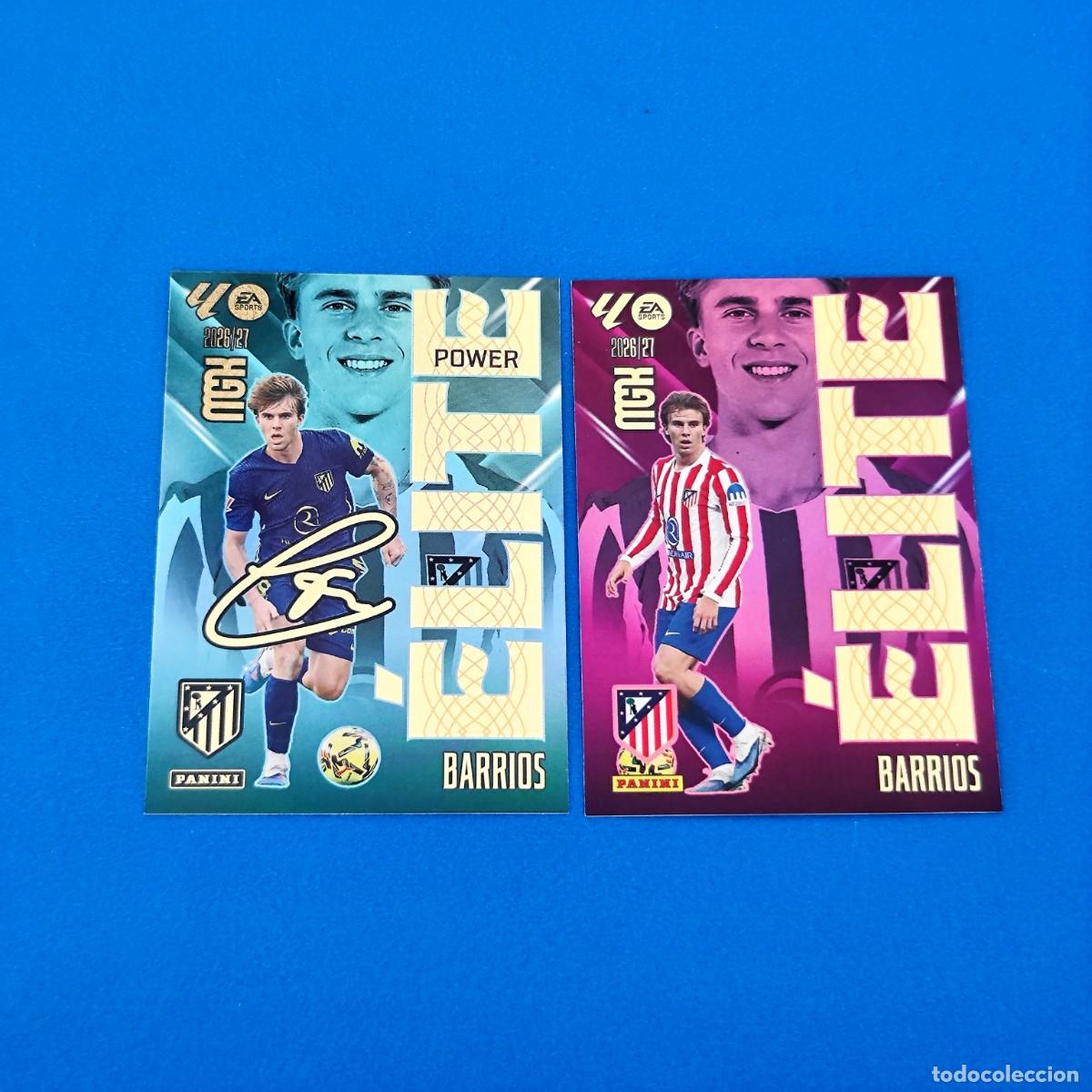 Cromos de f&uacute;tbol: Megacracks 2026 2027 / 26 27 &Eacute;lite - &Eacute;lite Power Atl&eacute;tico de Madrid Barrios
