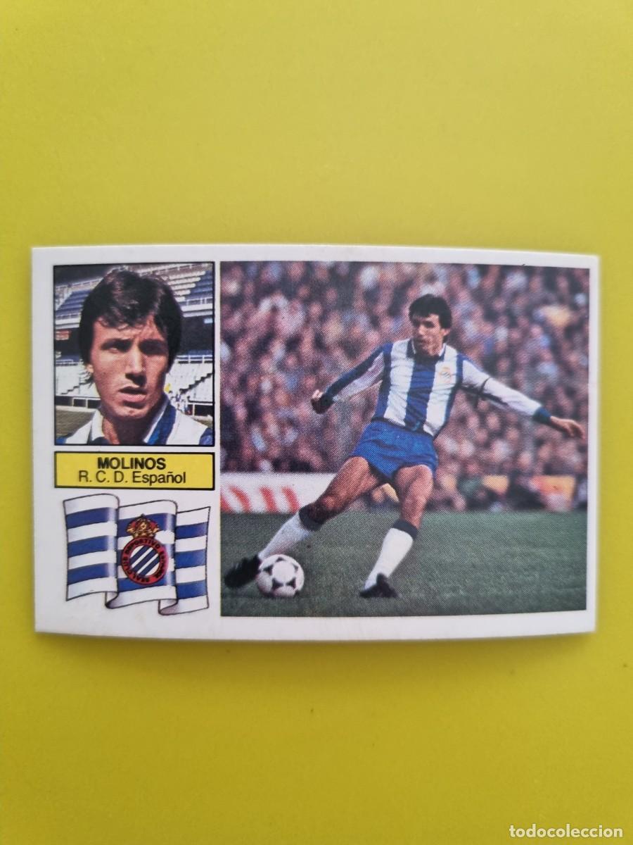 Cromos de f&uacute;tbol: CROMO DE FUTBOL LIGA ESTE MOLINOS RCD ESPA&Ntilde;OL NUNCA PEGADO SIN PEGAR 82 83 1982 1983 AR826