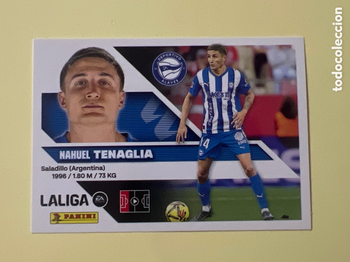 Cromos de f&uacute;tbol: C3225. 7 TENAGLIA D.ALAV&Eacute;S- liga 2026 2027 26 27 ediciones este