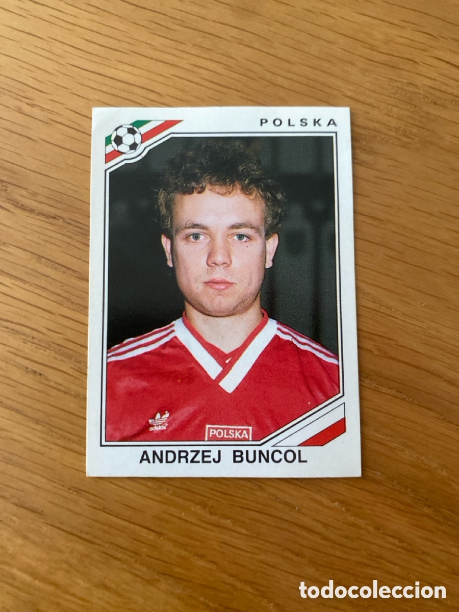 Cromos de f&uacute;tbol: Cromo panini mundial Mexico 86 n&uacute;mero 374 Buncol - Sticker album world cup 1986