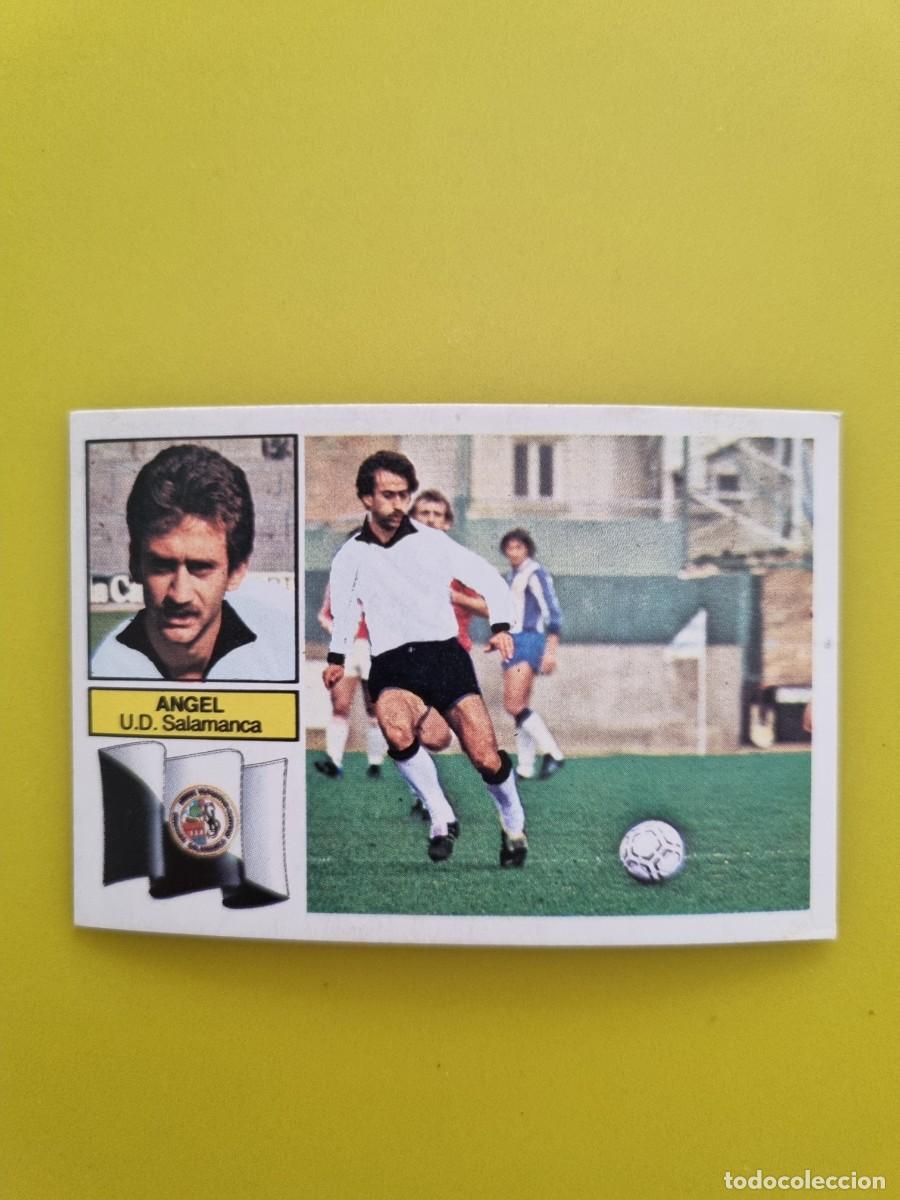 Cromos de f&uacute;tbol: LIGA ESTE ANGEL SALAMANCA ULT. FICHAJES N&ordm;13 NUNCA PEGADO SIN PEGAR 82 83 1982 1983 AR826