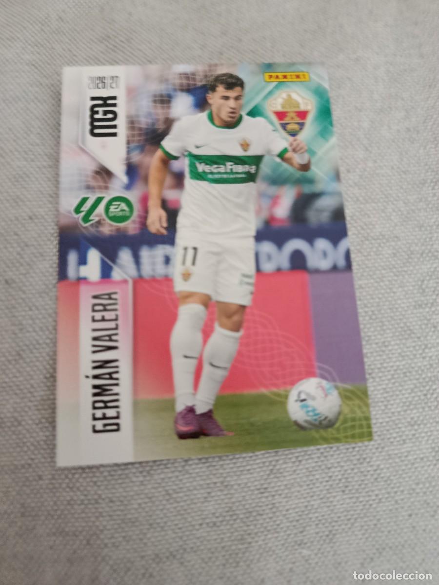 Cartes &agrave; collectionner de Football: Megacracks 26/27. 153- Valera. Elche.