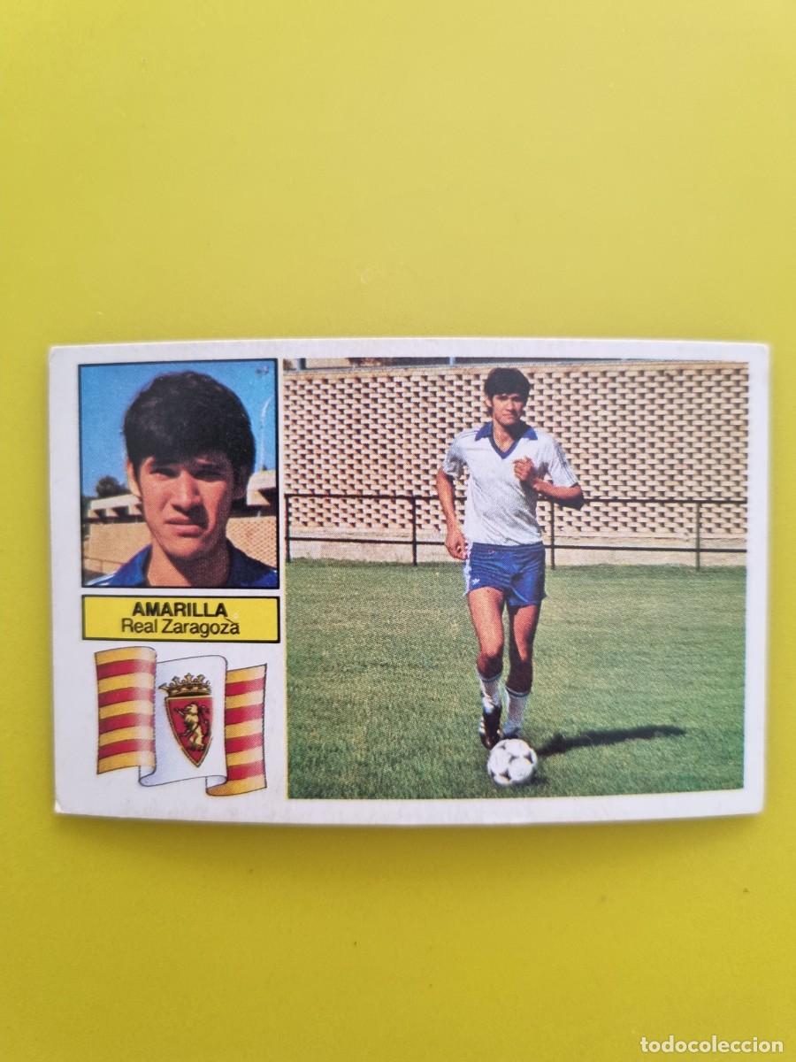Cartes &agrave; collectionner de Football: CROMO LIGA ESTE AMARILLA REAL ZARAGOZA NUNCA PEGADO SIN PEGAR 82 83 1982 1983 AR826