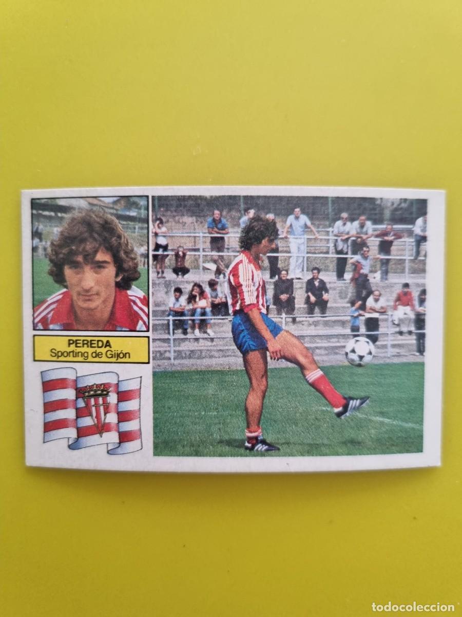 Cromos de f&uacute;tbol: CROMO FUTBOL LIGA ESTE PEREDA SPORTING GIJ&Oacute;N NUNCA PEGADO SIN PEGAR 82 83 1982 1983 AR826
