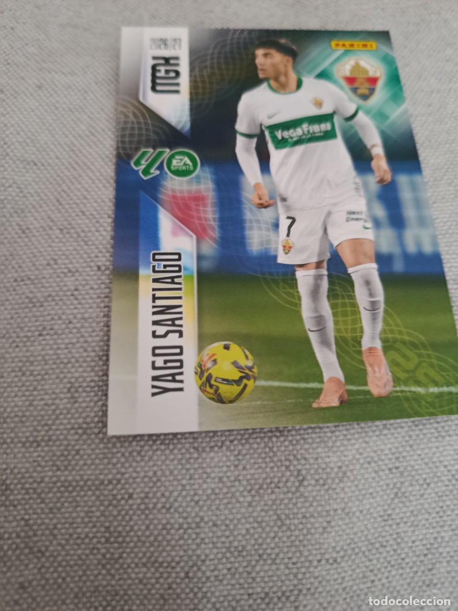 Cromos de f&uacute;tbol: Megacracks 26/27. 161- Yago Santiago. Elche.