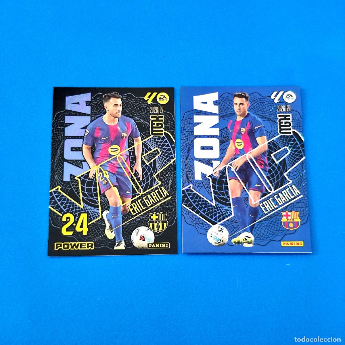 Cromos de f&uacute;tbol: Megacracks 2026 2027 / 26 27 Zona Vip - Zona Vip Power Barcelona Eric Garc&iacute;a
