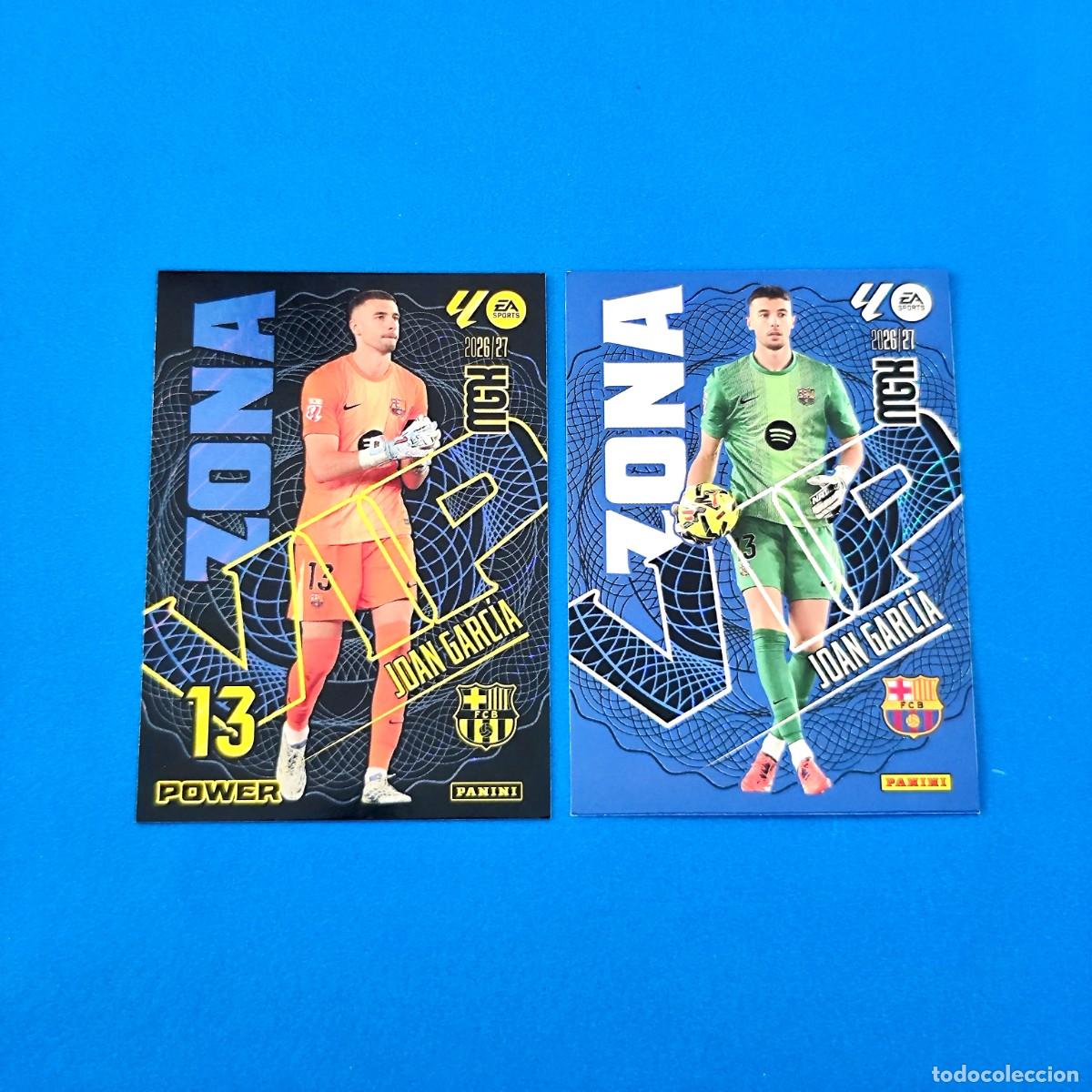 Cromos de f&uacute;tbol: Megacracks 2026 2027 / 26 27 Zona Vip - Zona Vip Power Barcelona Joan Garc&iacute;a