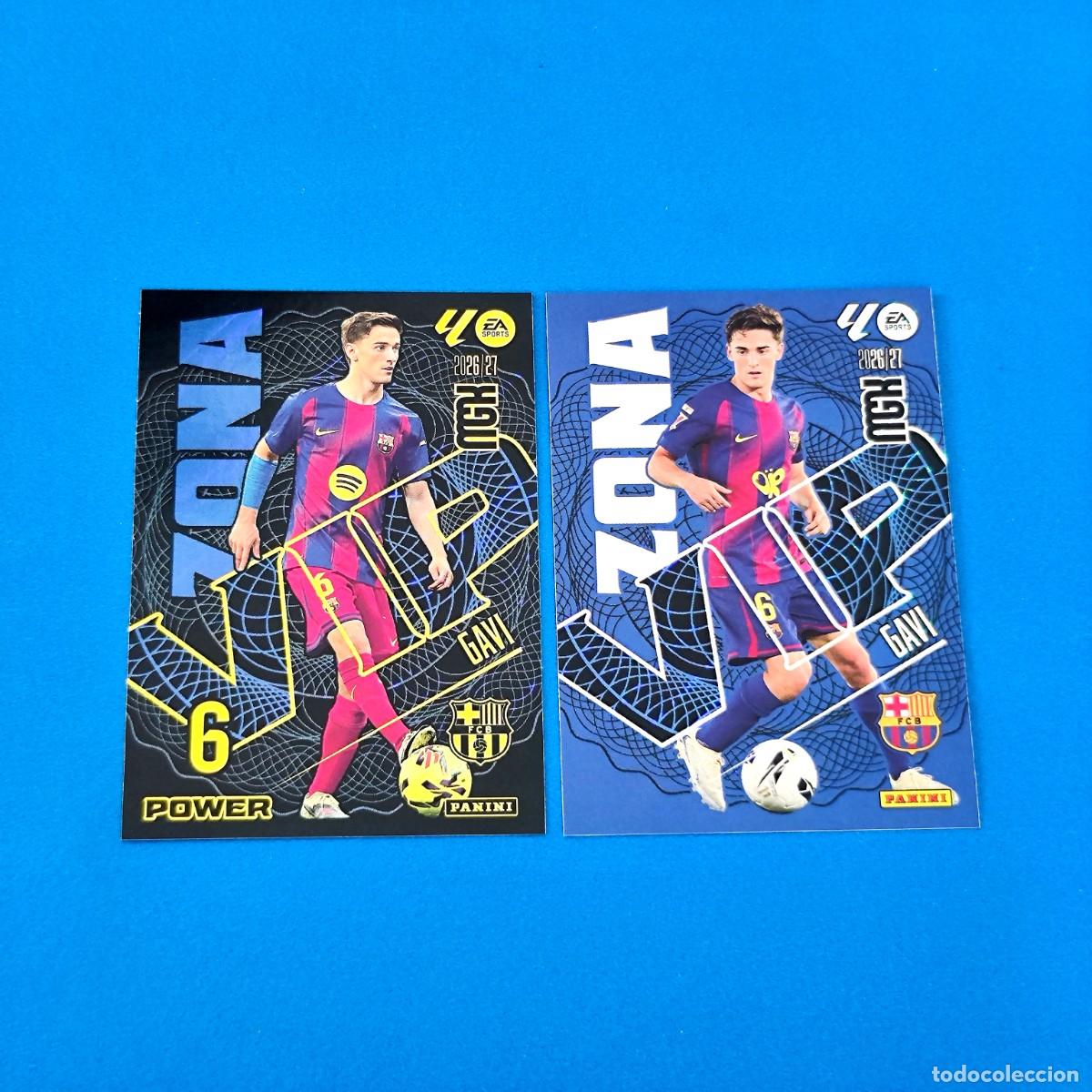 Cromos de f&uacute;tbol: Megacracks 2026 2027 / 26 27 Zona Vip - Zona Vip Power Barcelona Gavi