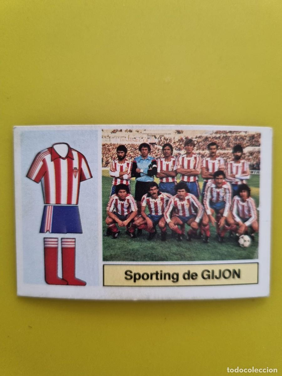 Cartes &agrave; collectionner de Football: CROMO FUTBOL LIGA ESTE ALINEACIONES SPORTING GIJ&Oacute;N NUNCA PEGADO SIN PEGAR 82 83 1982 1983 AR826
