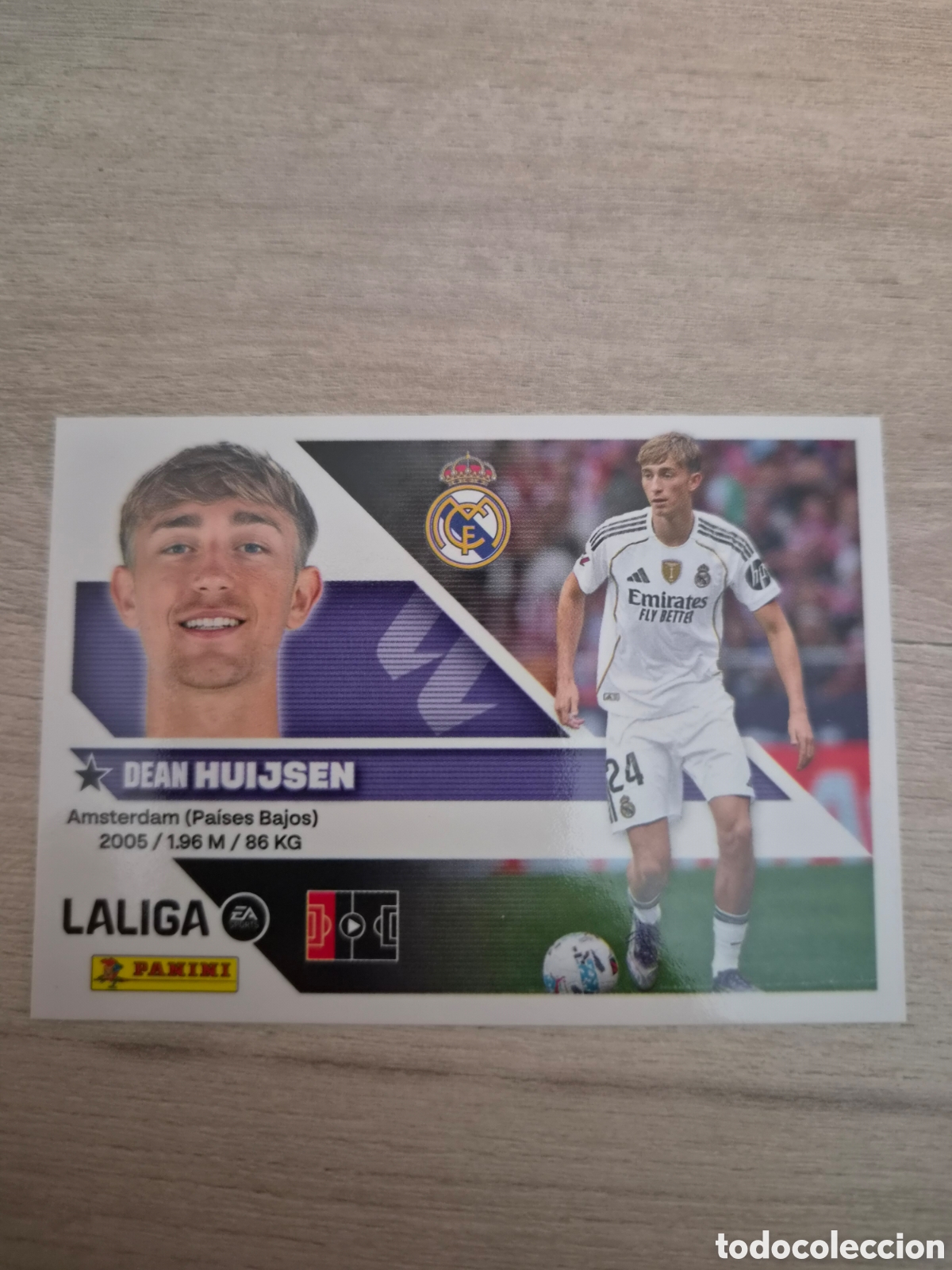 Cartes &agrave; collectionner de Football: N&deg;9 Real Madrid Huijsen Liga Este 26/27