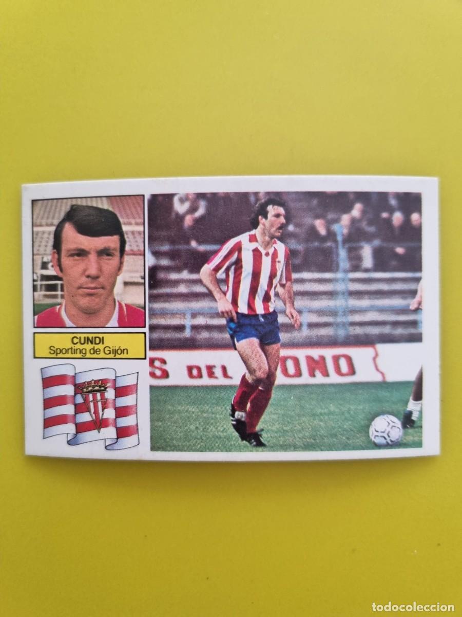 Cartes &agrave; collectionner de Football: CROMO FUTBOL LIGA ESTE CUNDI SPORTING GIJ&Oacute;N NUNCA PEGADO SIN PEGAR 82 83 1982 1983 AR826