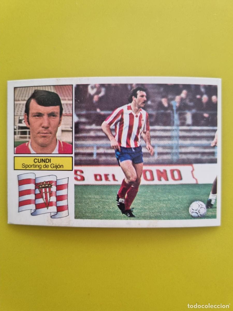 Cartes &agrave; collectionner de Football: CROMO FUTBOL LIGA ESTE CUNDI SPORTING GIJ&Oacute;N NUNCA PEGADO SIN PEGAR 82 83 1982 1983 AR826