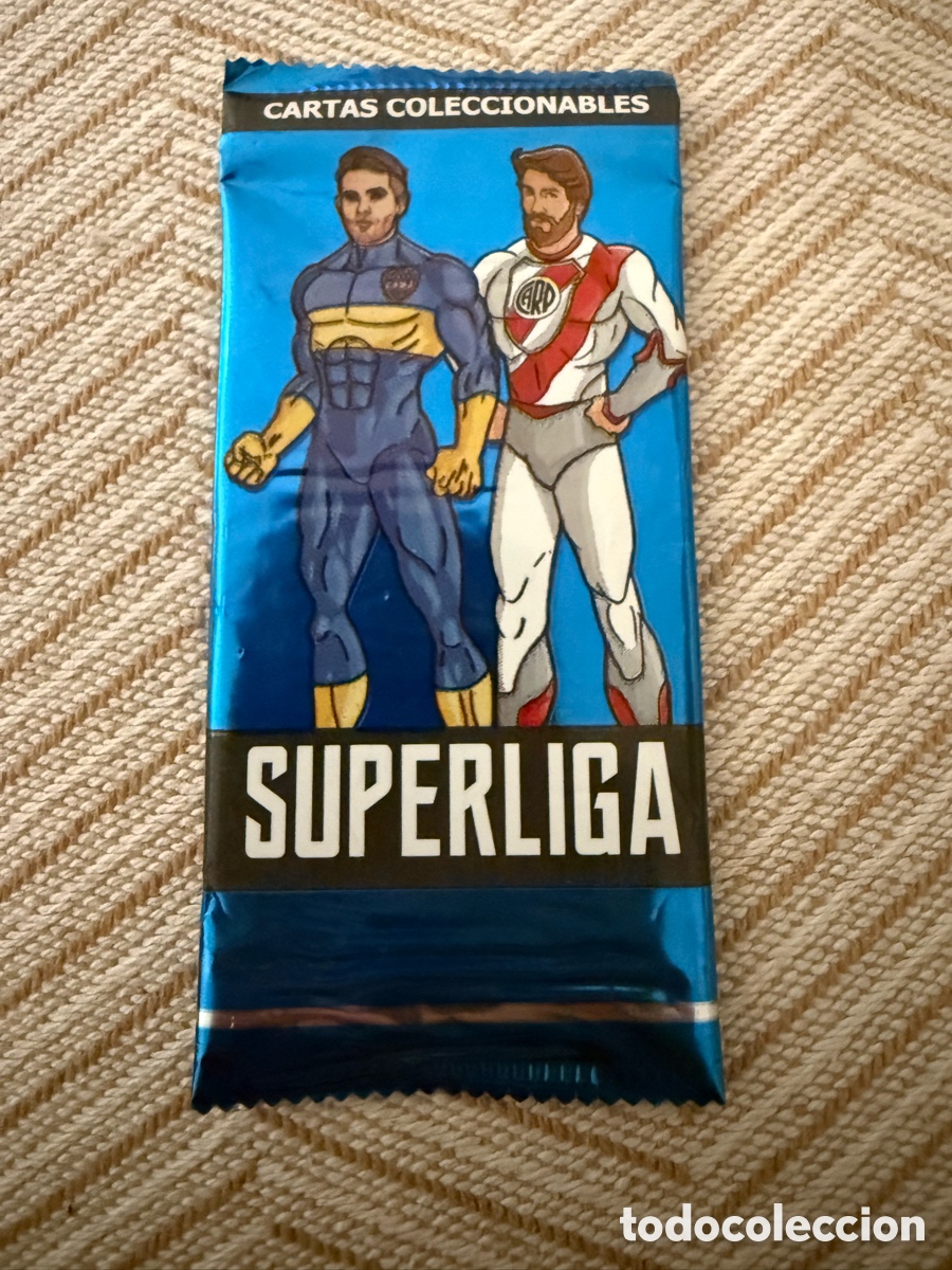 Cartes &agrave; collectionner de Football: Sobre sin abrir Superliga Argentina de F&uacute;tbol 2017-18