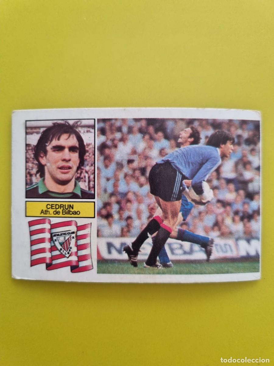 Cromos de Futebol: CROMO FUTBOL LIGA ESTE CEDRUN ATH DE BILBAO NUNCA PEGADO SIN PEGAR 82 83 1982 1983 AR826