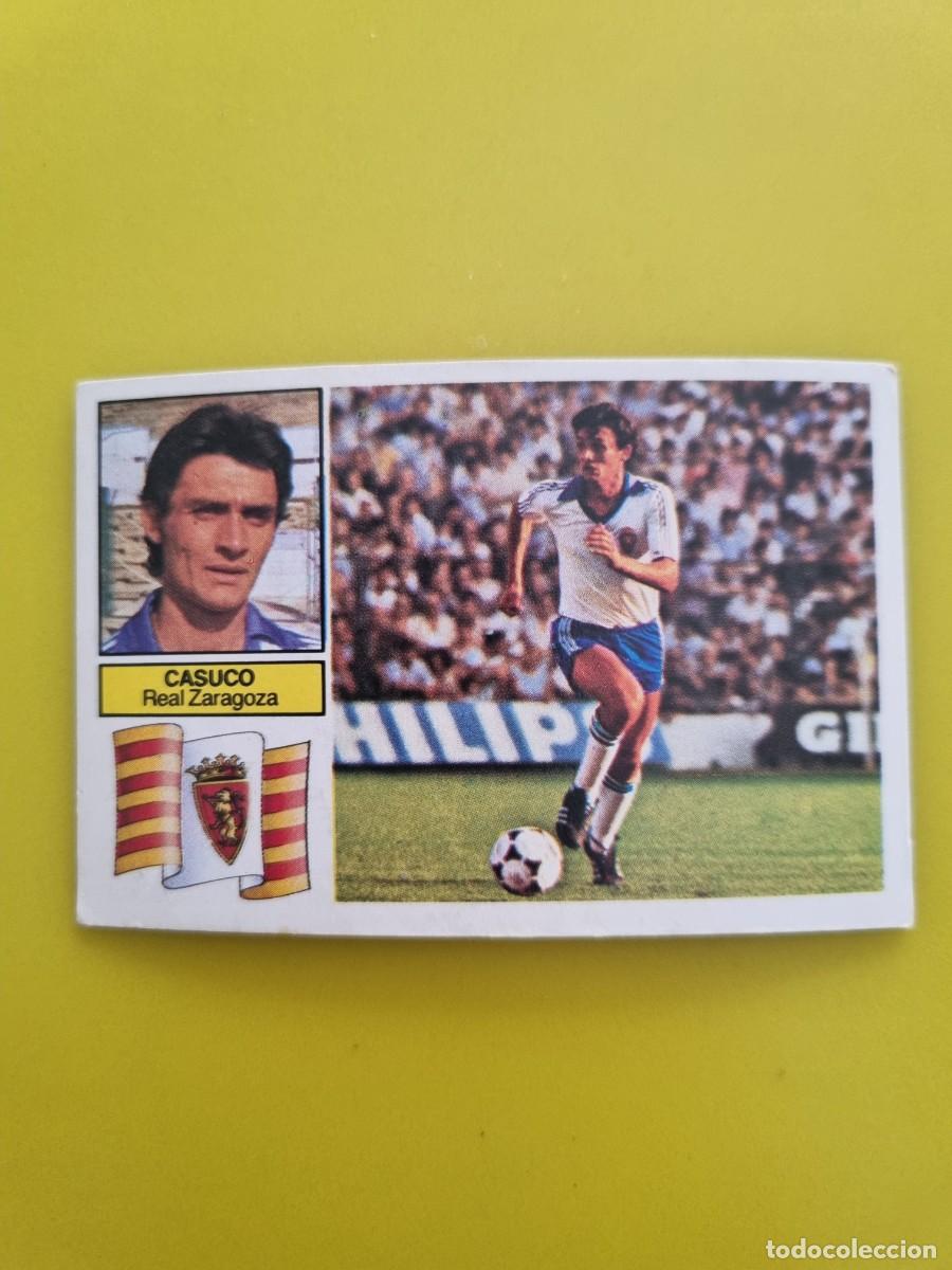 Cromos de f&uacute;tbol: CROMO FUTBOL LIGA ESTE CASUCO REAL ZARAGOZA NUNCA PEGADO SIN PEGAR 82 83 1982 1983 AR826