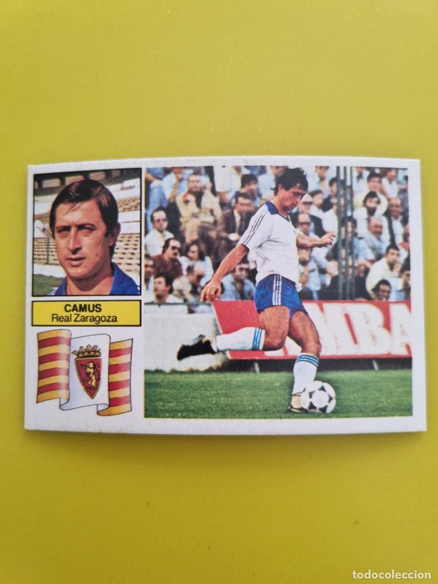 Cartes &agrave; collectionner de Football: CROMO FUTBOL LIGA ESTE CAMUS REAL ZARAGOZA NUNCA PEGADO SIN PEGAR 82 83 1982 1983 AR826