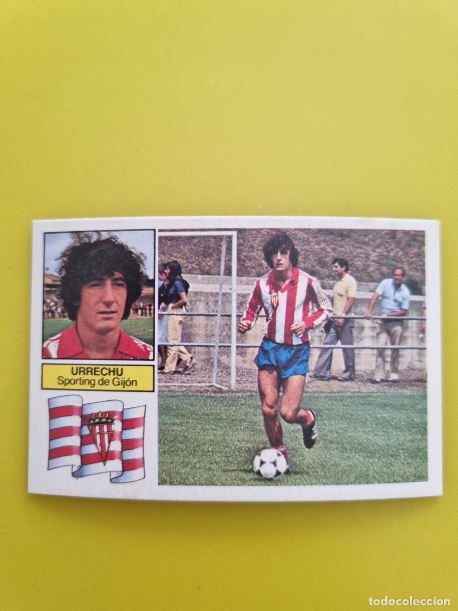 Cromos de f&uacute;tbol: CROMO FUTBOL LIGA ESTE URRECHU SPORTING GIJ&Oacute;N NUNCA PEGADO SIN PEGAR 82 83 1982 1983 AR826