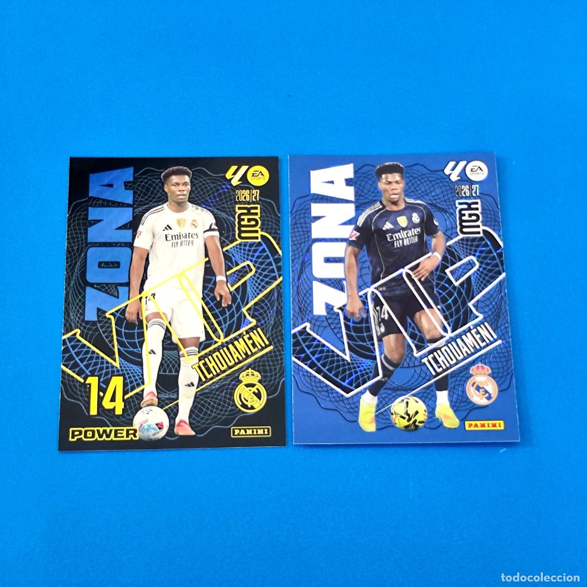 Figurine di Calcio: Megacracks 2026 2027 / 26 27 Zona Vip - Zona Vip Power Tchouam&eacute;ni Real Madrid