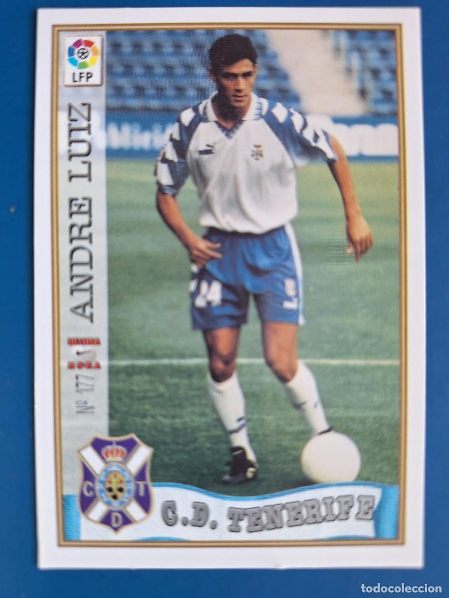 Figurine di Calcio: Mundicromo 97 98 1997 1998 Andre Luiz Tenerife ultima hora 177