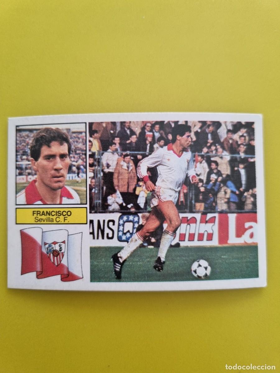 Cartes &agrave; collectionner de Football: CROMO FUTBOL LIGA ESTE FRANCISCO SEVILLA CF NUNCA PEGADO SIN PEGAR 82 83 1982 1983 AR826